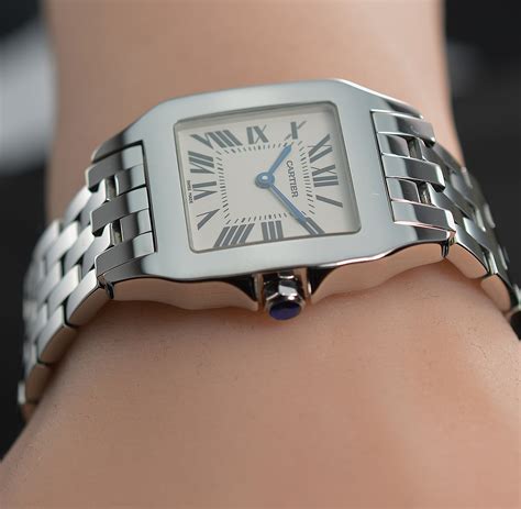 cartier santos women's watch|cartier santos watch for sale.